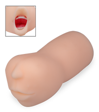 Load image into Gallery viewer, Realistischer Blowjob-Masturbator mit Zunge und Zähnen Rita