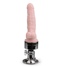 Load image into Gallery viewer, Realistischer Dildovibrator mit Saugfuß-Halterung