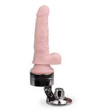 Load image into Gallery viewer, Realistischer Dildovibrator mit Saugfuß-Halterung