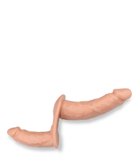 Load image into Gallery viewer, Realistischer Doppel-Umschnalldildo Union