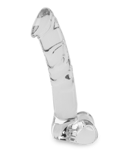 Load image into Gallery viewer, Realistischer Glasdildo Henry