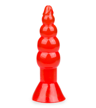 Load image into Gallery viewer, Roter Analplug Jelly Rocket