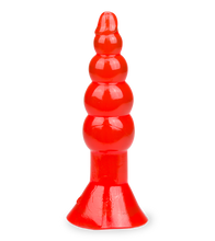 Load image into Gallery viewer, Roter Analplug Jelly Rocket