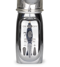 Load image into Gallery viewer, Rotierender Rabbit-Vibrator Silver Pleasure