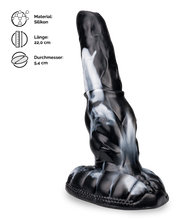Load image into Gallery viewer, Saugnapf-Dildo im Fantasy-Design Qilin