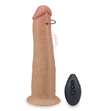 Load image into Gallery viewer, Saugnapf-Dildo mit Vibration und Rotation Jim 20 cm