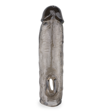 Load image into Gallery viewer, Schwarzes gerilltes Penissleeve Zeus