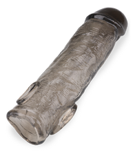 Load image into Gallery viewer, Schwarzes gerilltes Penissleeve Zeus