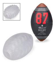 Load image into Gallery viewer, Set aus 6 Masturbationseiern Rugby Lover