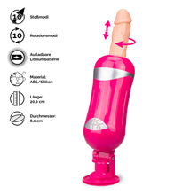 Load image into Gallery viewer, Sexmaschine mit Naturdildo Extreme