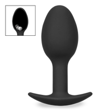 Load image into Gallery viewer, Silikon-Plug mit Massagekugel