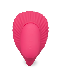 Load image into Gallery viewer, Slip-Vibrator mit Innendildo in Muschelform