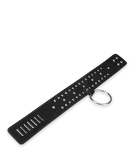 Load image into Gallery viewer, SM-Halsband mit Nieten und Schloss