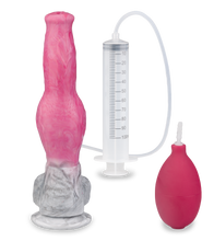 Load image into Gallery viewer, Spritzdildo mit Saugnapf Dobermann