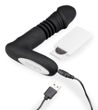Load image into Gallery viewer, Stoßdildo mit Vibration und Heizung