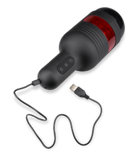 Load image into Gallery viewer, Stoßmasturbator mit Rotation Bell