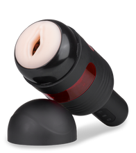 Load image into Gallery viewer, Stoßmasturbator mit Rotation Bell