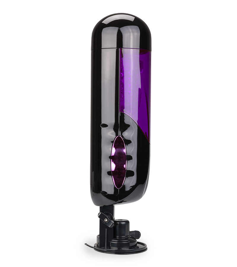 Stoßmasturbator mit Rotationsfunktion Trainer