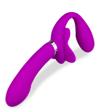Load image into Gallery viewer, Strapless Strapon mit 12 Modi Butterfly
