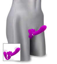 Load image into Gallery viewer, Strapless Strapon mit 12 Modi Butterfly