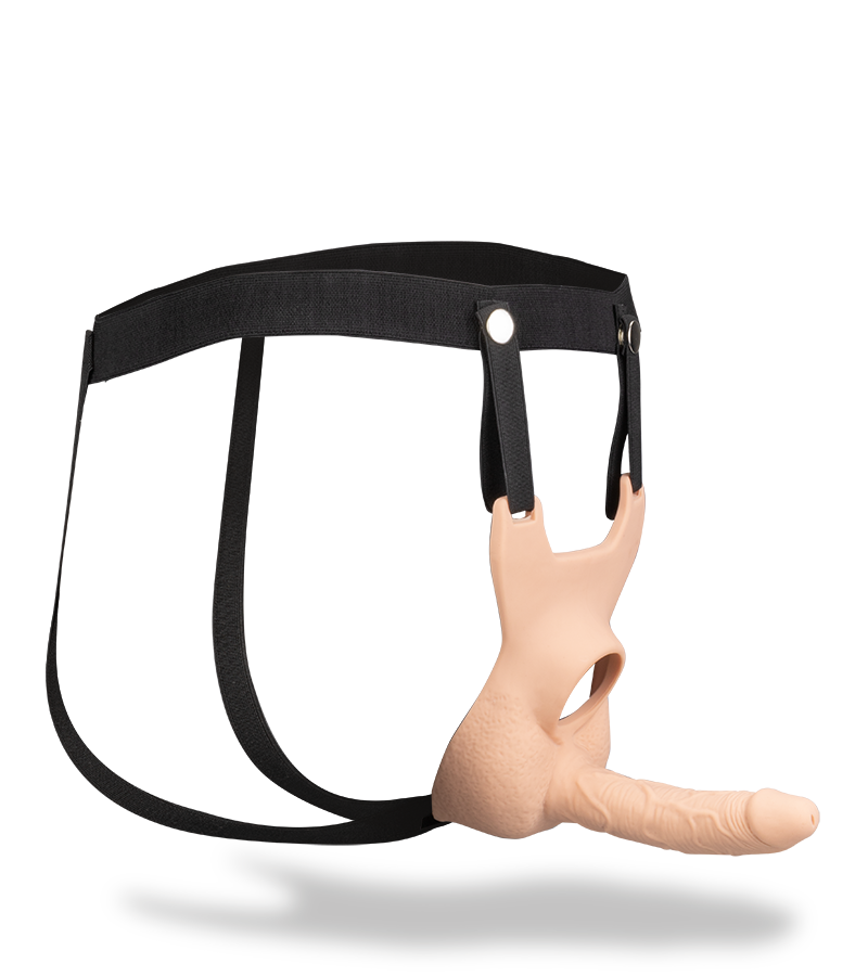 Strapon-Dildo für Doppelpenetration