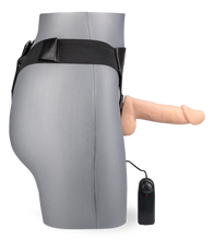 Load image into Gallery viewer, Strapon-Vibrator Tucker 17 cm