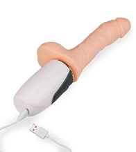 Load image into Gallery viewer, Teleskop-Dildovibrator mit Heizfunktion Gabriel