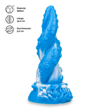Load image into Gallery viewer, Tentakel-Dildo mit Saugnapf Krake