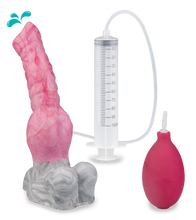 Load image into Gallery viewer, Tier-Spritzdildo mit Saugnapf Wolf