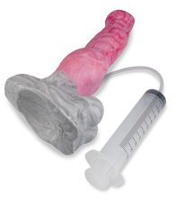 Load image into Gallery viewer, Tier-Spritzdildo mit Saugnapf Wolf