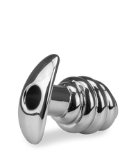 Load image into Gallery viewer, Tunnel-Plug aus Edelstahl Hollow