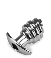 Load image into Gallery viewer, Tunnel-Plug aus Edelstahl Hollow