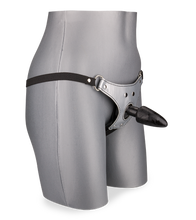 Load image into Gallery viewer, Umschnalldildo mit Analplug