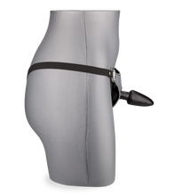 Load image into Gallery viewer, Umschnalldildo mit Analplug