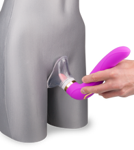 Load image into Gallery viewer, Vaginapumpe mit Zunge und Vibrator Destiny