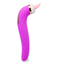 Load image into Gallery viewer, Vaginapumpe mit Zunge und Vibrator Destiny