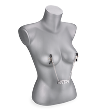 Load image into Gallery viewer, Verstellbare Nippelklemmen Bitch