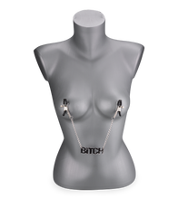 Load image into Gallery viewer, Verstellbare Nippelklemmen Bitch
