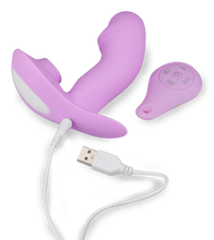 Load image into Gallery viewer, Vibrating Panty mit Dreifachstimulation und Heizfunktion July