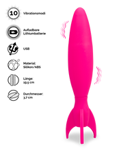 Load image into Gallery viewer, Vibrator mit 10 Modi Love Rocket