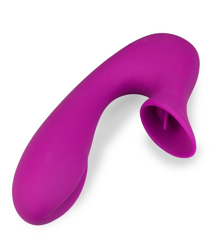 Vibrator mit Cunnilingus-Zunge 12 Modi