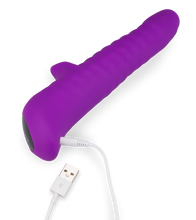 Load image into Gallery viewer, Vibrator mit Rotation Twisty