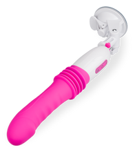 Load image into Gallery viewer, Vibrator mit Stoßfunktion und Saugfuß