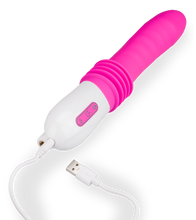 Load image into Gallery viewer, Vibrator mit Stoßfunktion und Saugfuß