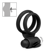 Load image into Gallery viewer, Vibrierender Doppel-Cockring Copilot
