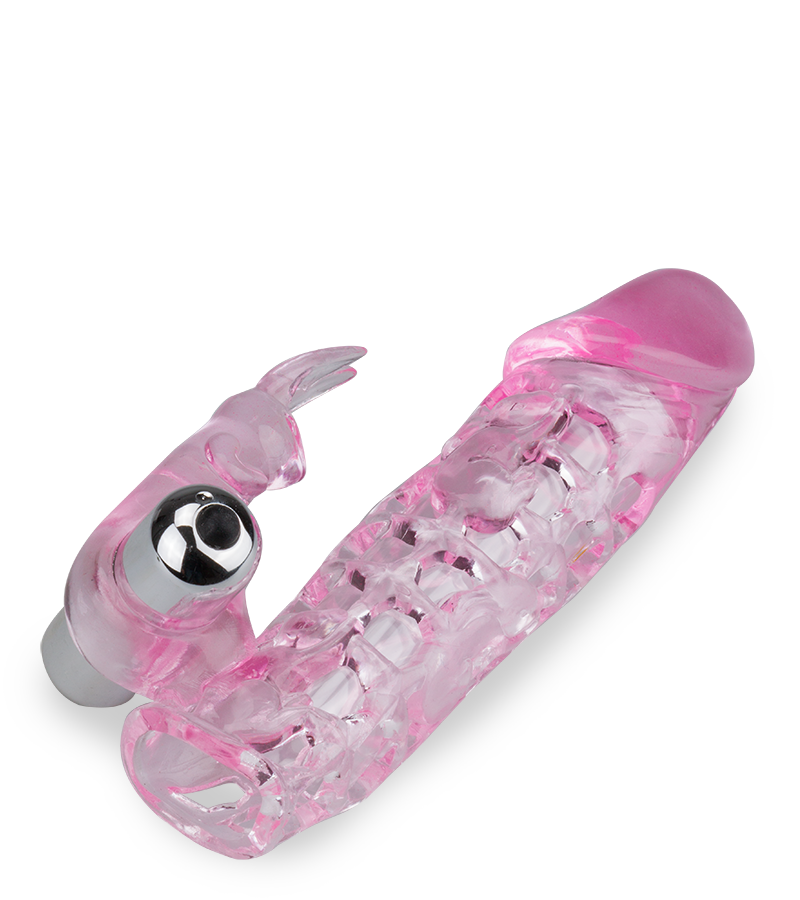 Vibrierender Peniskäfig mit Klitorisreizer