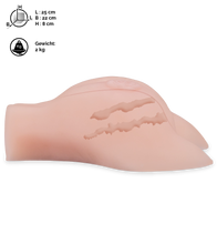 Load image into Gallery viewer, Vibrierender Po-Masturbator Vagina und Anus