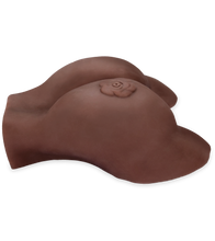 Load image into Gallery viewer, Vibrierender Po-Masturbator Vagina und Anus - Dunkle Haut