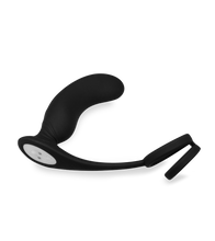 Load image into Gallery viewer, Vibrierender Prostatastimulator mit Cockring Lanco