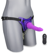 Load image into Gallery viewer, Vibrierender Strap-On-Dildo mit kugelförmiger Basis